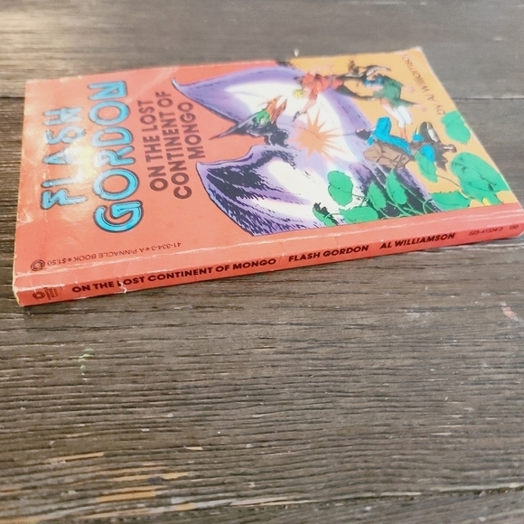 Vintage 1967 Flash Gordon on the Lost Continent of Mongo Book - Picture 3 of 10